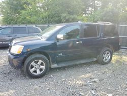 Salvage cars for sale at Candia, NH auction: 2006 Nissan Armada SE
