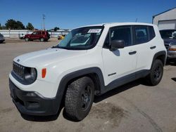 Jeep salvage cars for sale: 2017 Jeep Renegade Sport