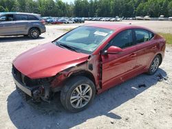 Salvage cars for sale at Charles City, VA auction: 2017 Hyundai Elantra SE