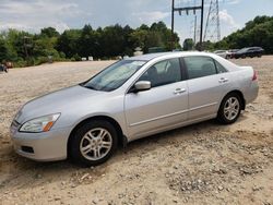 Honda salvage cars for sale: 2006 Honda Accord SE