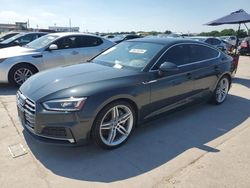 Vehiculos salvage en venta de Copart Grand Prairie, TX: 2019 Audi A5 Premium Plus S-Line