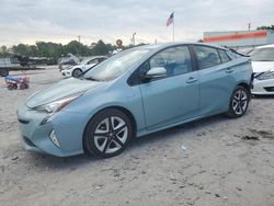 Salvage cars for sale at Montgomery, AL auction: 2016 Toyota Prius