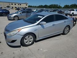 Salvage cars for sale at Wilmer, TX auction: 2011 Hyundai Sonata Hybrid