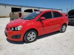 Salvage cars for sale at Haslet, TX auction: 2015 Chevrolet Sonic LT