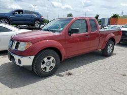 Salvage cars for sale at Bridgeton, MO auction: 2006 Nissan Frontier King Cab LE