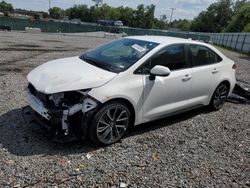 Carros salvage para piezas a la venta en subasta: 2021 Toyota Corolla SE