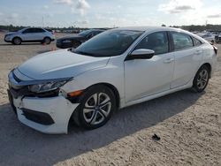 Salvage cars for sale at Houston, TX auction: 2016 Honda Civic LX