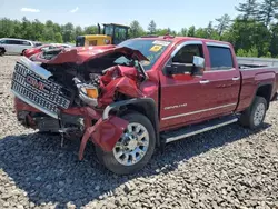 Vehiculos salvage en venta de Copart Windham, ME: 2018 GMC Sierra K2500 Denali