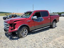 Salvage cars for sale from Copart Tifton, GA: 2017 Ford F150 Supercrew