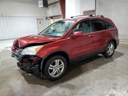 Salvage cars for sale at Leroy, NY auction: 2011 Honda CR-V EXL