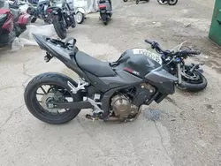 Salvage motorcycles for sale at Elgin, IL auction: 2021 Honda CB500 FA