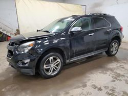 Salvage cars for sale from Copart Davison, MI: 2017 Chevrolet Equinox Premier