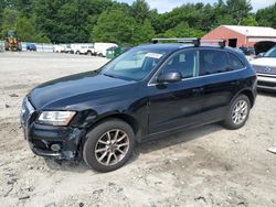 Vehiculos salvage en venta de Copart Mendon, MA: 2012 Audi Q5 Premium