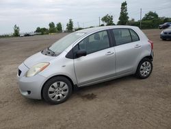 Salvage cars for sale at Montreal Est, QC auction: 2008 Toyota Yaris