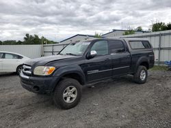 Salvage trucks for sale at Albany, NY auction: 2005 Toyota Tundra Double Cab SR5