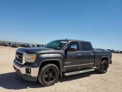 Salvage cars for sale from Copart Andrews, TX: 2015 GMC Sierra K1500 SLT