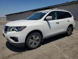 Salvage cars for sale from Copart Fresno, CA: 2017 Nissan Pathfinder S