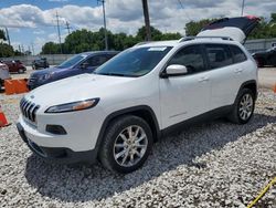 Jeep salvage cars for sale: 2014 Jeep Cherokee Limited