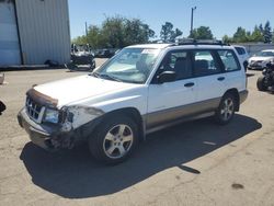 Vehiculos salvage en venta de Copart Woodburn, OR: 2000 Subaru Forester S