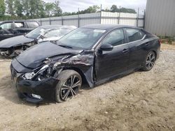 Salvage cars for sale at Spartanburg, SC auction: 2022 Nissan Sentra SR