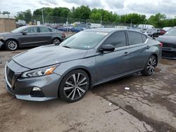 Nissan Altima sr salvage cars for sale: 2020 Nissan Altima SR