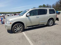 Salvage cars for sale at Brookhaven, NY auction: 2008 Infiniti QX56