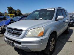 Salvage cars for sale at Martinez, CA auction: 2003 Honda Pilot EXL