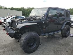 Jeep salvage cars for sale: 2015 Jeep Wrangler Unlimited Sport