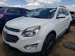 Salvage cars for sale at Elgin, IL auction: 2016 Chevrolet Equinox LT