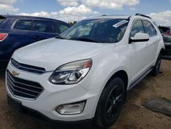 Chevrolet Vehiculos salvage en venta: 2016 Chevrolet Equinox LT