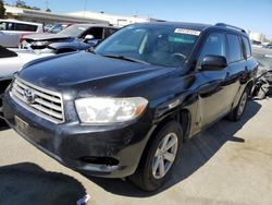 Salvage cars for sale at Martinez, CA auction: 2010 Toyota Highlander