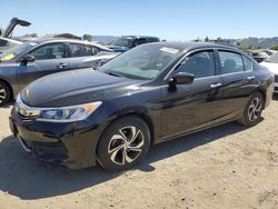 Salvage cars for sale at San Martin, CA auction: 2016 Honda Accord LX