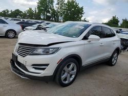 Salvage cars for sale at Sikeston, MO auction: 2018 Lincoln MKC Premiere