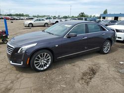 Salvage cars for sale at auction: 2018 Cadillac CT6 Luxury