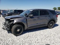 Salvage cars for sale at Greenwood, NE auction: 2020 Ford Explorer Police Interceptor