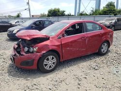 Salvage cars for sale at Windsor, NJ auction: 2015 Chevrolet Sonic LT
