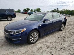 Salvage cars for sale at West Warren, MA auction: 2017 KIA Optima EX