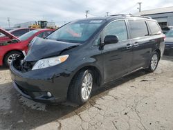 Salvage cars for sale at Chicago Heights, IL auction: 2013 Toyota Sienna XLE