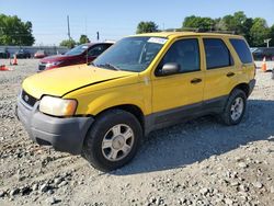 Ford Escape salvage cars for sale: 2003 Ford Escape XLT