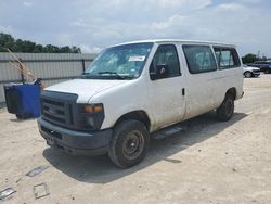 Salvage cars for sale at New Braunfels, TX auction: 2014 Ford Econoline E350 Super Duty Wagon