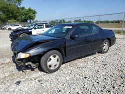 Salvage cars for sale at Cicero, IN auction: 2002 Chevrolet Monte Carlo SS