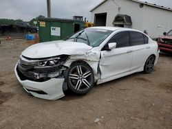 Honda Vehiculos salvage en venta: 2017 Honda Accord Sport