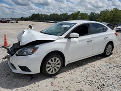 Salvage cars for sale at Houston, TX auction: 2018 Nissan Sentra S