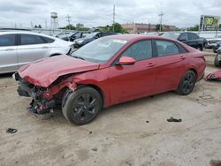 Salvage cars for sale at Dyer, IN auction: 2023 Hyundai Elantra SEL