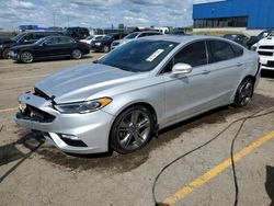 2017 Ford Fusion Sport en venta en Woodhaven, MI