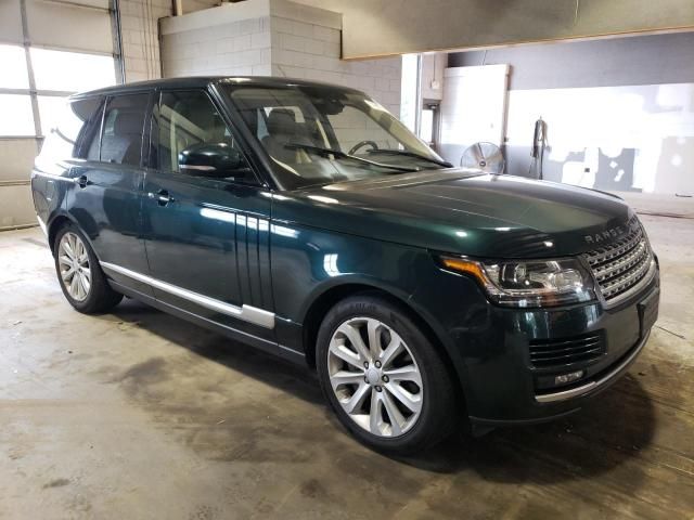 2016 Land Rover Range Rover HSE