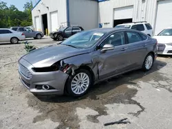 Salvage cars for sale at Savannah, GA auction: 2014 Ford Fusion Titanium Phev