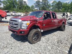 Salvage trucks for sale at Dunn, NC auction: 2013 Ford F350 Super Duty