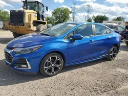 Salvage cars for sale at Dyer, IN auction: 2019 Chevrolet Cruze LT