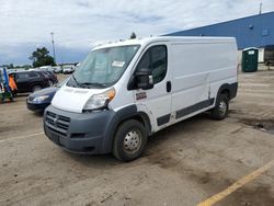 Vehiculos salvage en venta de Copart Woodhaven, MI: 2016 Dodge RAM Promaster 1500 1500 Standard